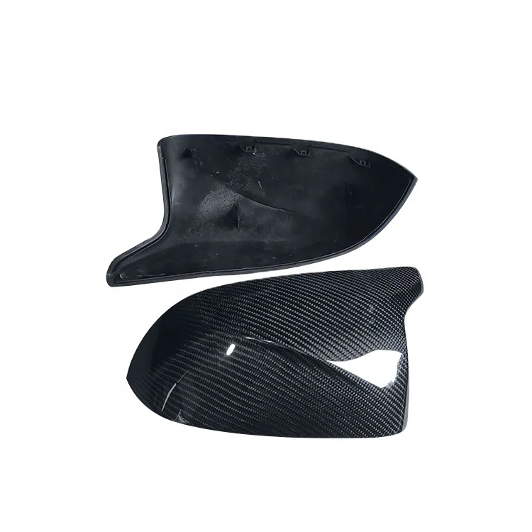 

4pcs Replacement Carbon Fiber M Look Mirror Cover Rearview Mirror Cover For X3 X4 X5 X6 G01 G02 G05 G06 2019up