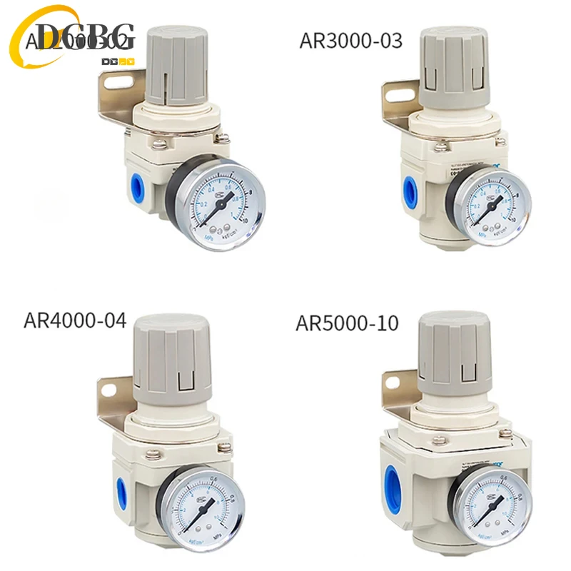 High Quality AR2000-02 AR3000-03 AR4000-04 Pneumatic Compressed Air Compressor Pressure Regulator Relief Valve 1/4