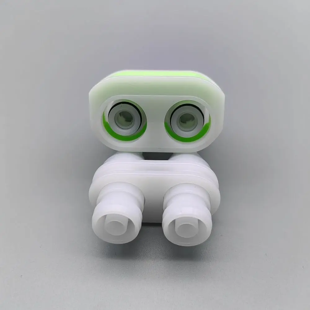 Beauty Instrument Joint CPC Quick Connector Water Injection Joint Double Tube Stop Valve Double Pipe Barb Joint Connector