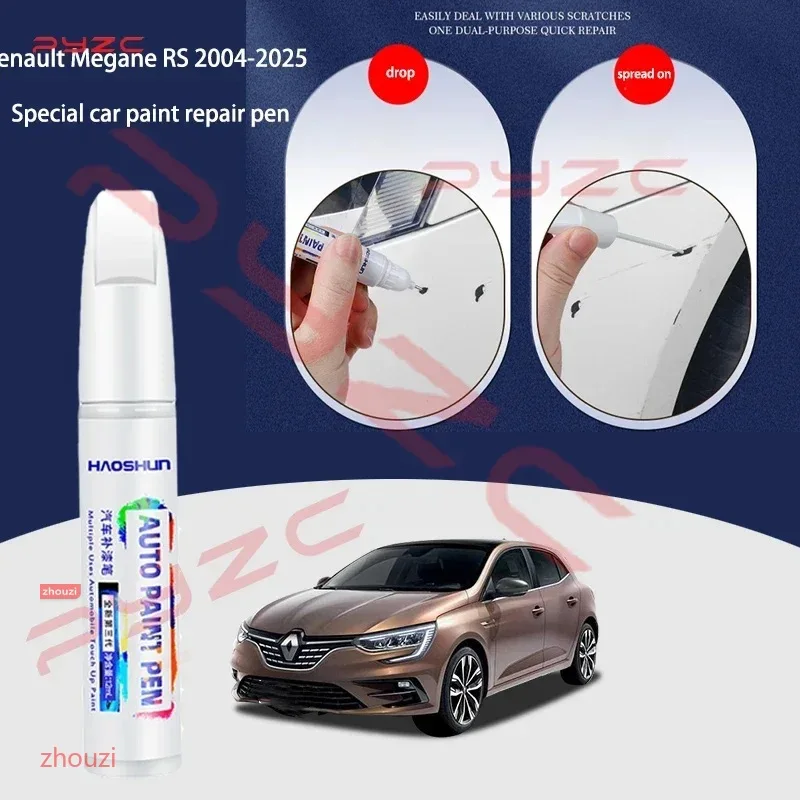 For Renault Megane RS 2004-2025 X84 Paint Touch Up Pen Kit - Scratch Repair Car Scratch Remover with Brush DIY Auto Accessories