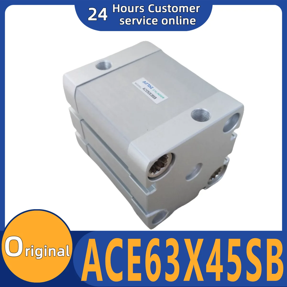 

Brand new original compact cylinder ACE63X45SB ACE63X50SB ACE63X55SB ACE63X60SB