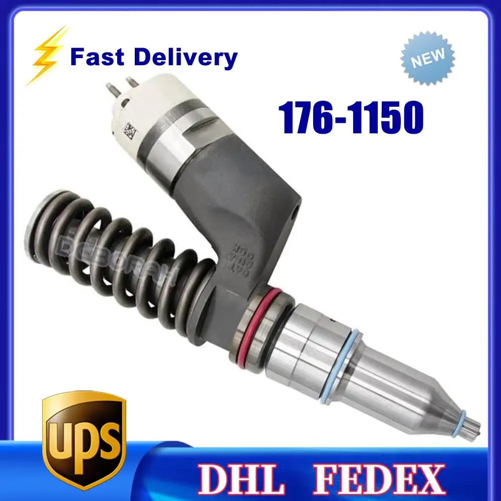

176-1150 New Diesel Fuel Injector 0R-9803 Fr Caterpillar CAT 3406E Diesel Engine