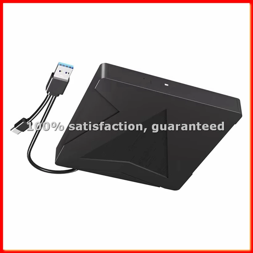 External DVD Drive CD DVD -/+RW Player Burner Portable Optical Drive for Laptop PC Computer Notebook 11 10-A09I