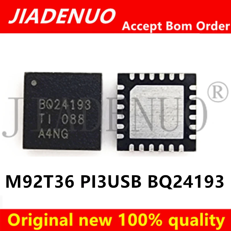 (1pcs)100% New M92T36 BQ24193 PI3USB P13USB PI3USB30532ZLE P13USB30532ZLE QFN Chipset