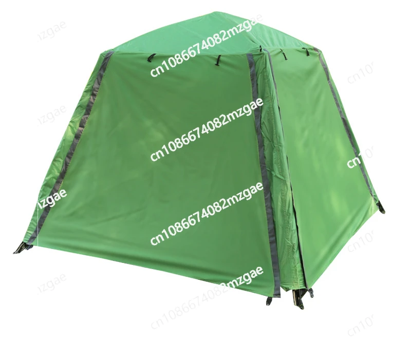 Outdoor Camping, Double-layer Rainstorm Protection, Breathable on All Sides for 2-4 People, Couple Sunscreen, Automatic Tent