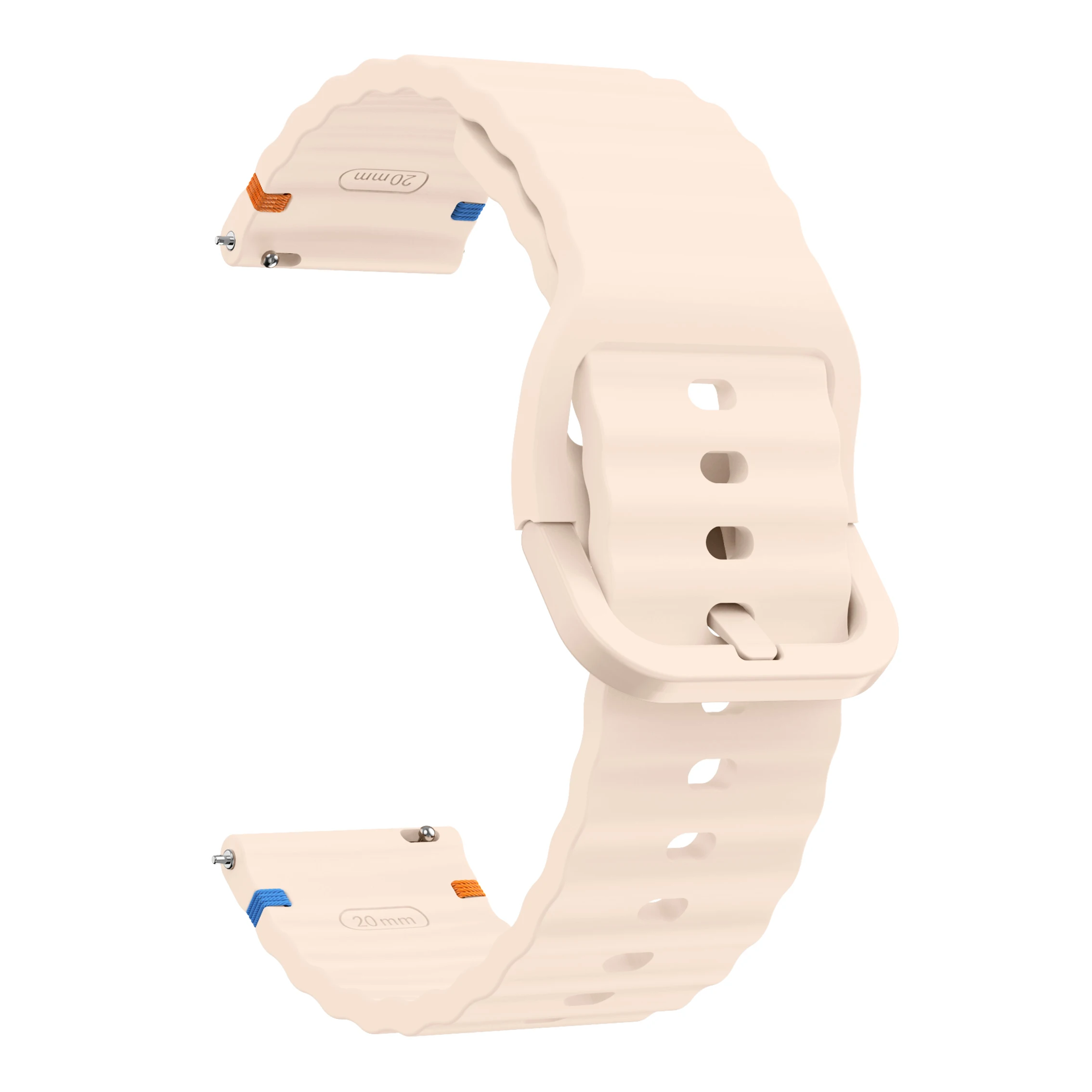 22mm Strap for Amazfit Balance/GTR 4 46mm/BIP 5 /GTR 3 Soft Silicone 20mm Band for Active 42mm/Bip 5 Unity/GTR Mini