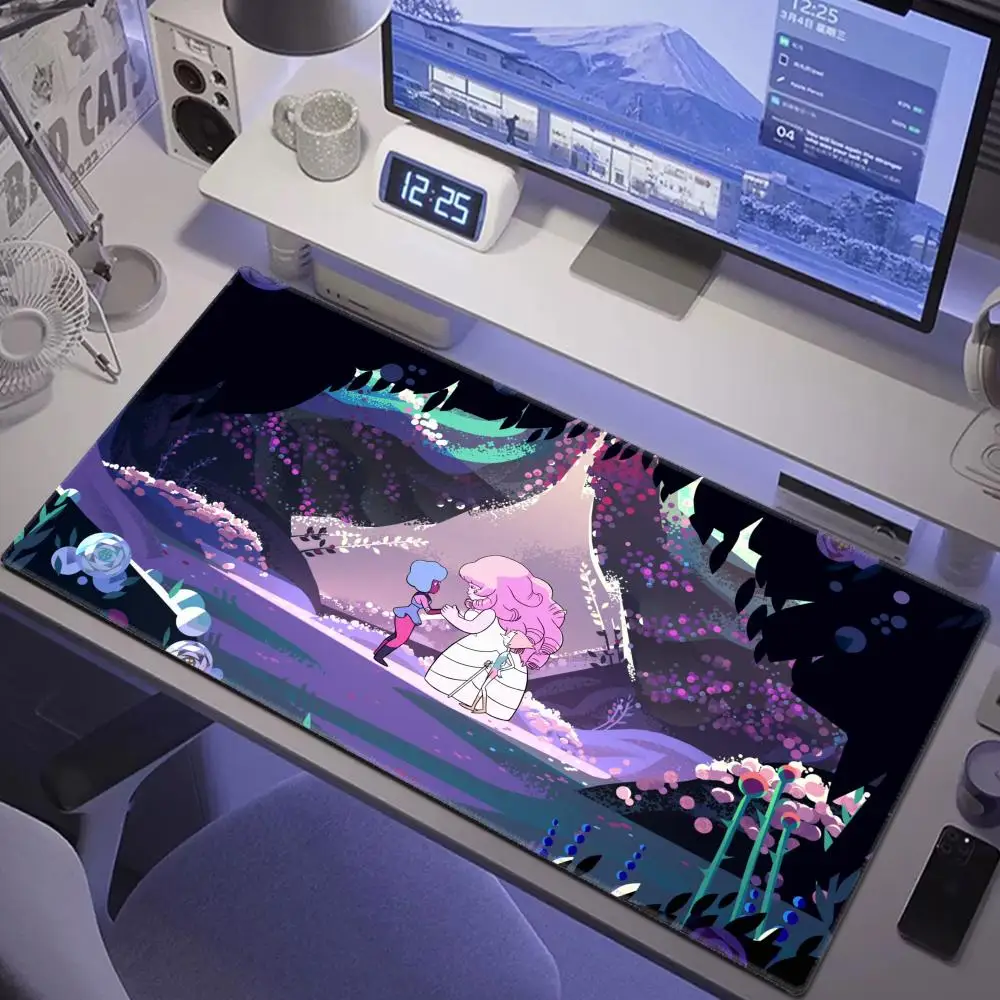 

Steven Universe Anime Mouse Pad Xxl Gaming Accessories Desk Mat Keyboard Computer Anti-slip Mats Large Pc Gamer Cabinet Mousepad
