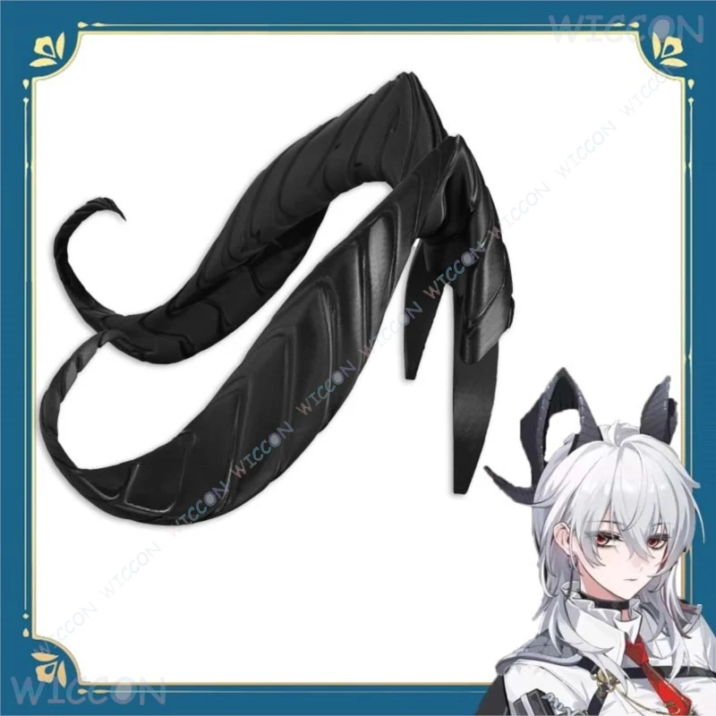 อะนิเมะ ‌ ‌ ‌ ‌ ‌ ‌ ‌ ‌ ‌ ‌ ‌ ‌ ‌ ‌ ‌ ‌ ‌ ‌ ‌ Wuthering Waves Zanye คอสเพลย์ Horns 3D พิมพ์ Prop Kuro เกม Genshin สไตล์ตัวอักษรอุปกรณ์เสริม ‌ ‌