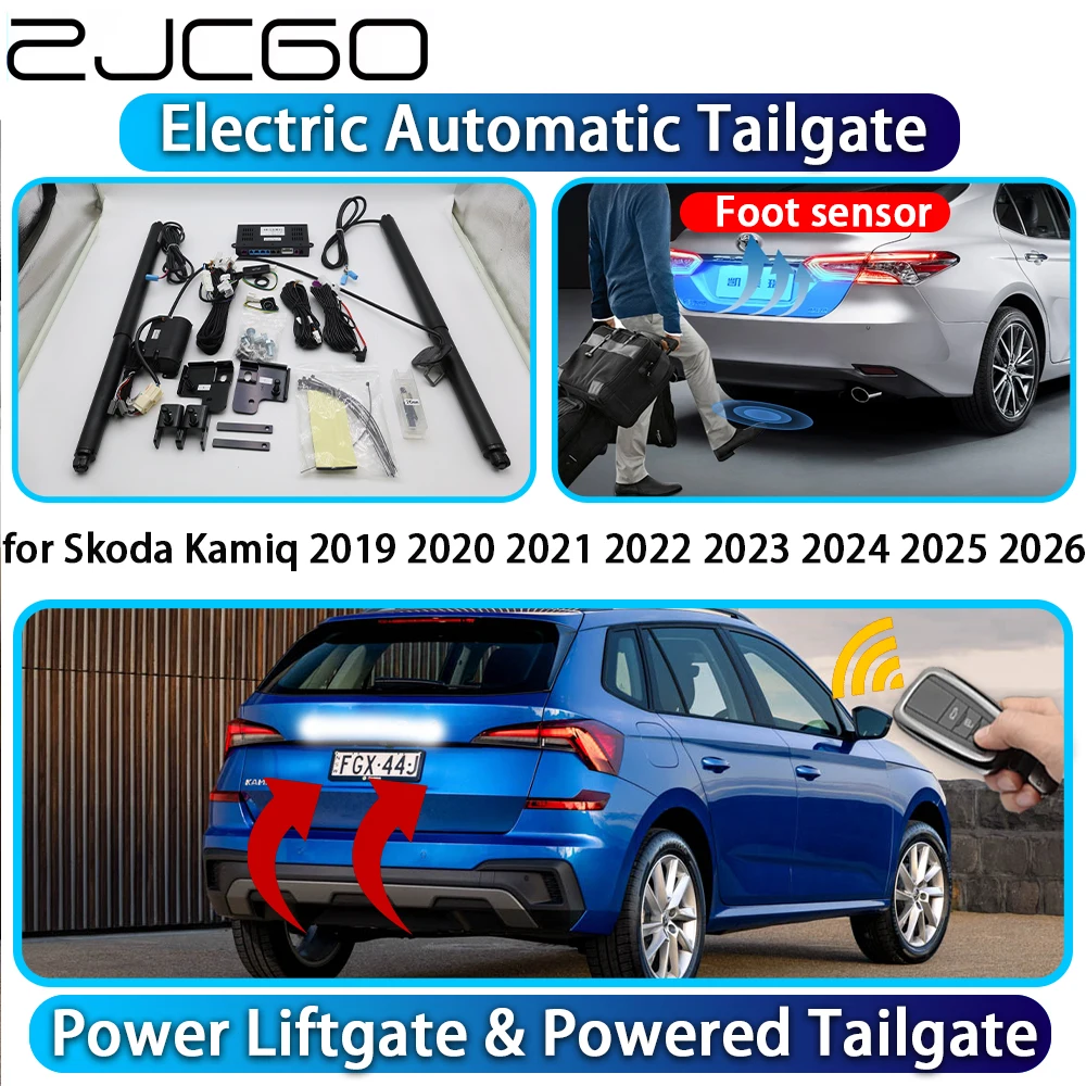 ZJCGO for Skoda Kamiq 2019 2020 2021 2022 2023 2024 2025 2026 OEM Automatic Power Liftgate Powered Tailgate Intelligent System
