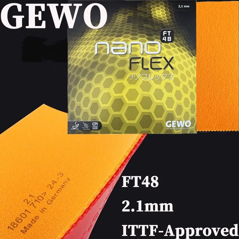 

***GEWO Nano FLEX лист резины для настольного тенниса сотовая астрономическая резина нелипкая резина для пинг-понга с большим отверстием губка для торта ITTF