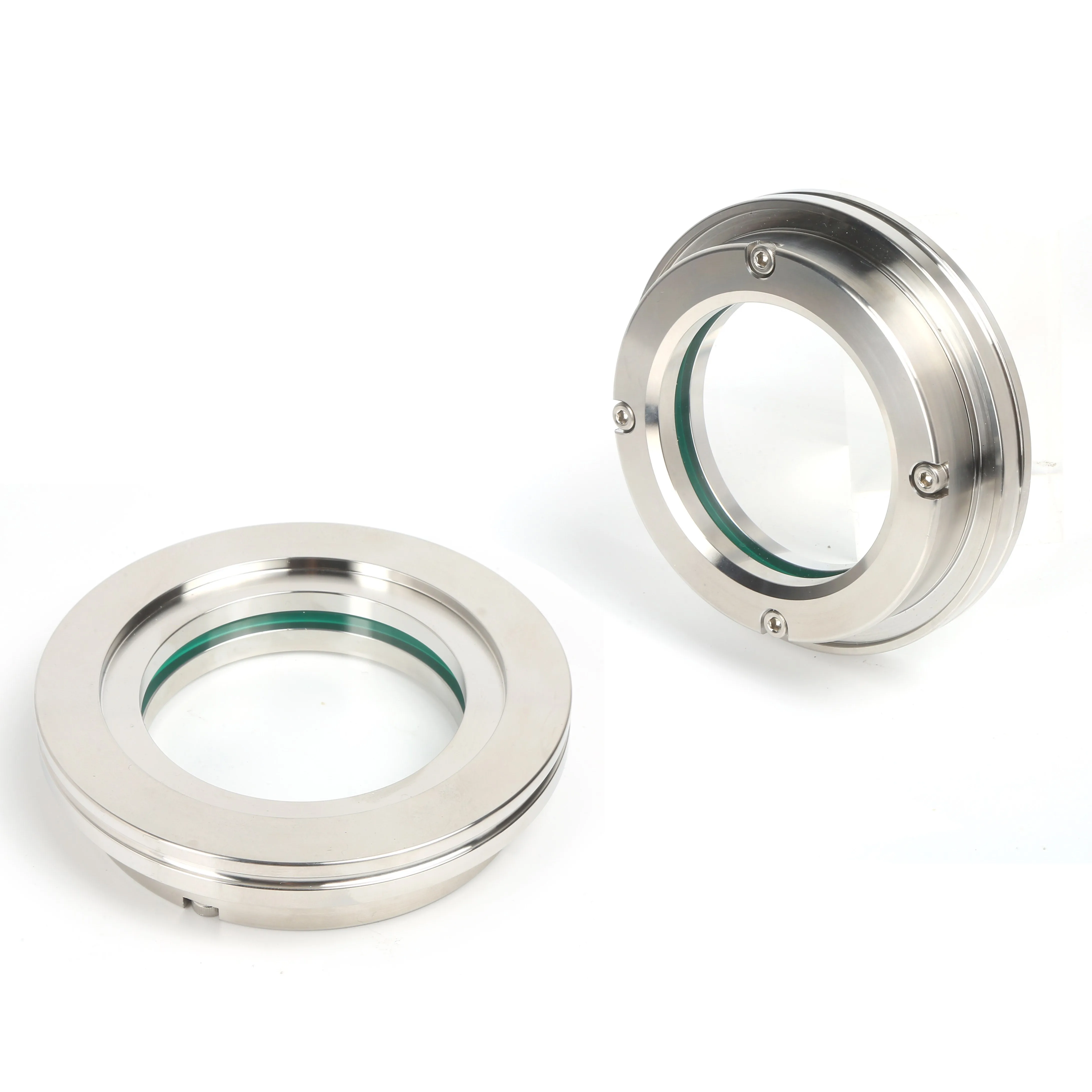 SS304 ISO-K vacuum viewports stainless steel NW100 Vacuum glass  ISO63 vacuum sight glass ISO Glass Viewport flanges