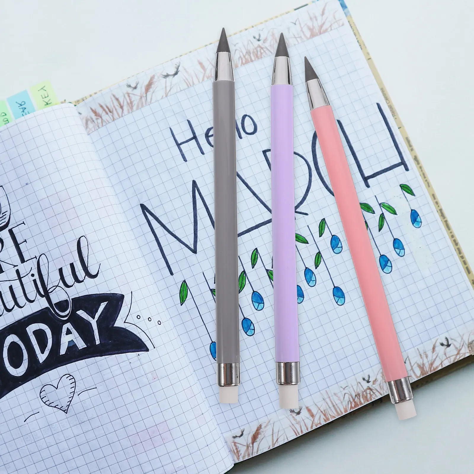 

10Pcs Everlasting Pencils Inkless Non Sharpening Lightweight Drawing Sketch Pencils for Students Gifts Pencil Everlasting Pencil