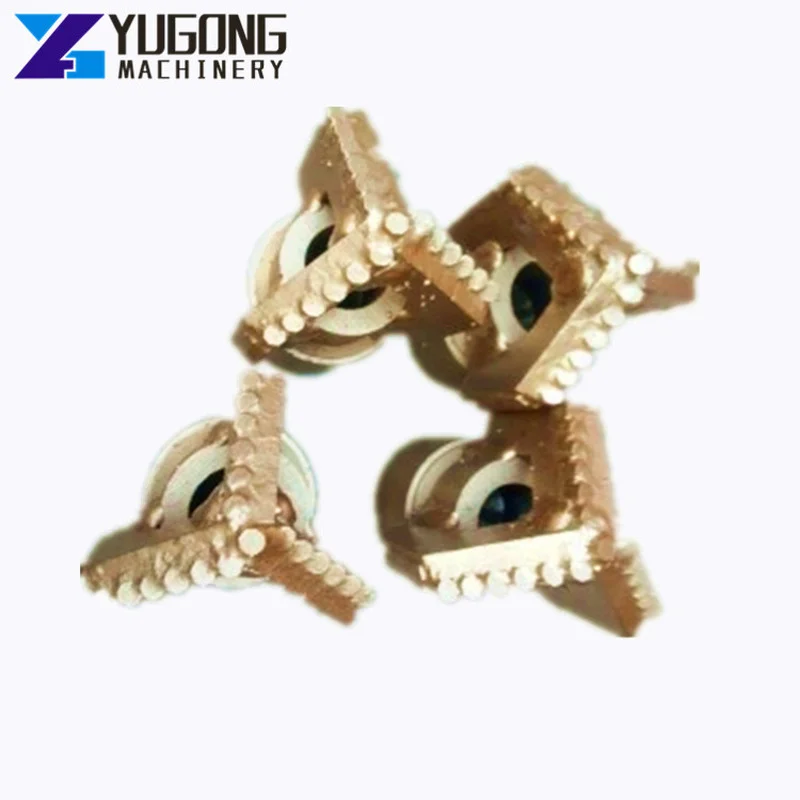 YG API Standard Three Wing Drilling Rig Bit for Drilling Machine