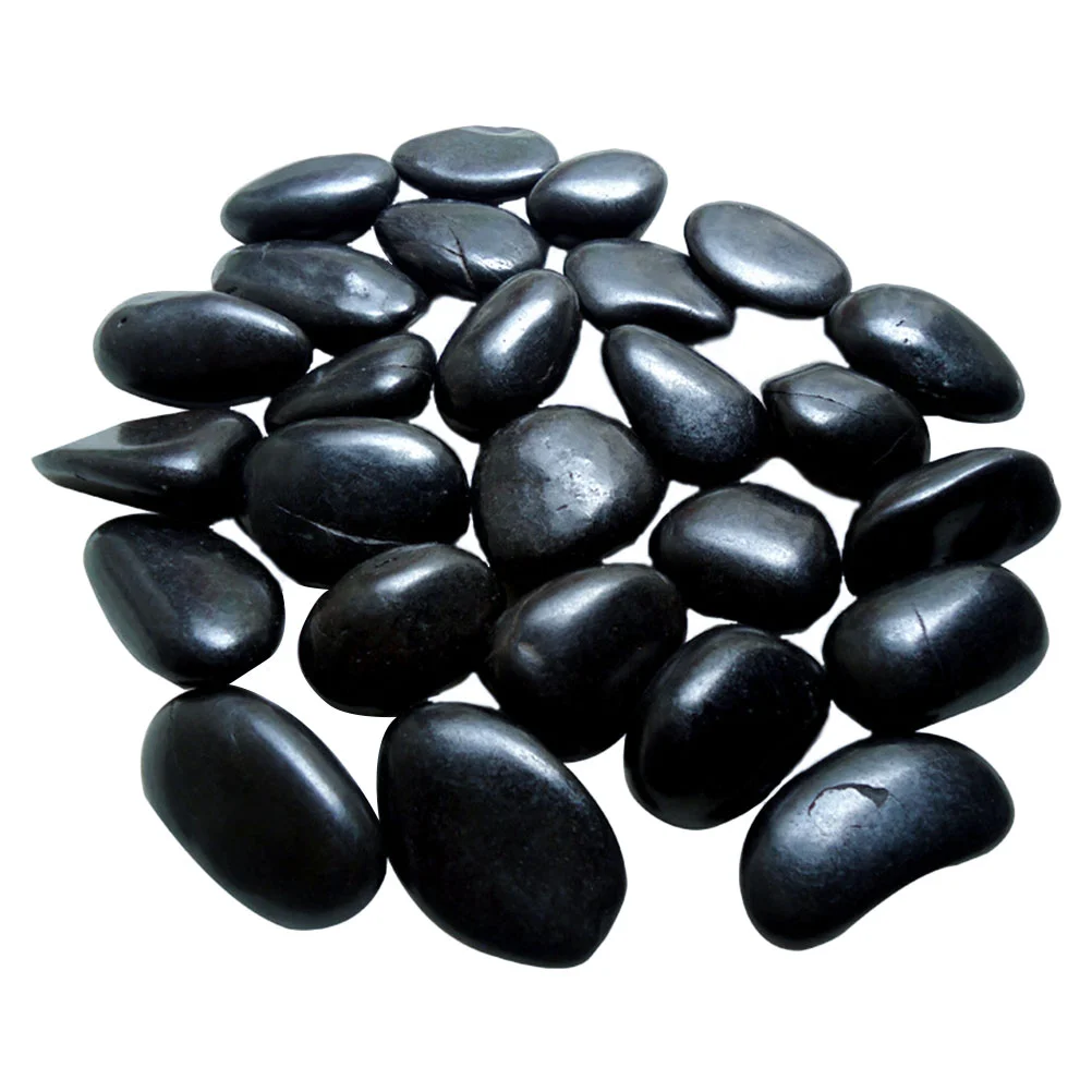 Rocks Plant Accessories Decorative for Planters River Plants Cobblestone Polished Stones Fish Tank Gravel