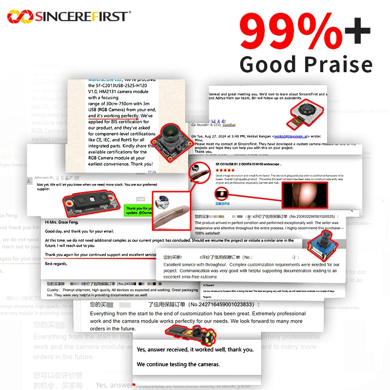 Oem 1MP AR0144 Global Shutter Camera Module Gesture Recognition Scanning Rgb Dvp Usb Camera Module Macro for Insect Photography