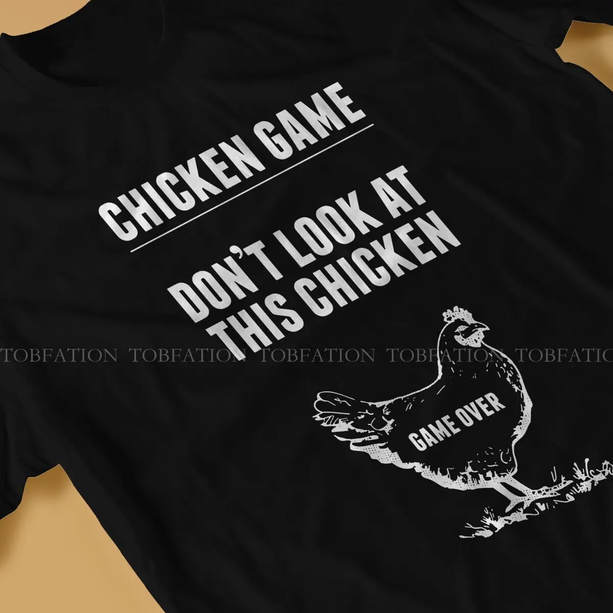 Stardew Valley Chicken Game Tshirt Homme Men Streetwear 4XL 5XL 6XL 100% Cotton T Shirt