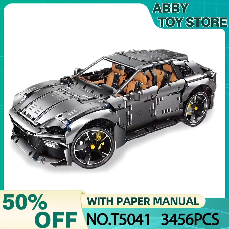 TGL T5041 Technical Speed Champion SUV Raing Car 1:8 Building Blocks Off-Road Roadste Bricks Puzzle Toy Brithday Gifts For Kids