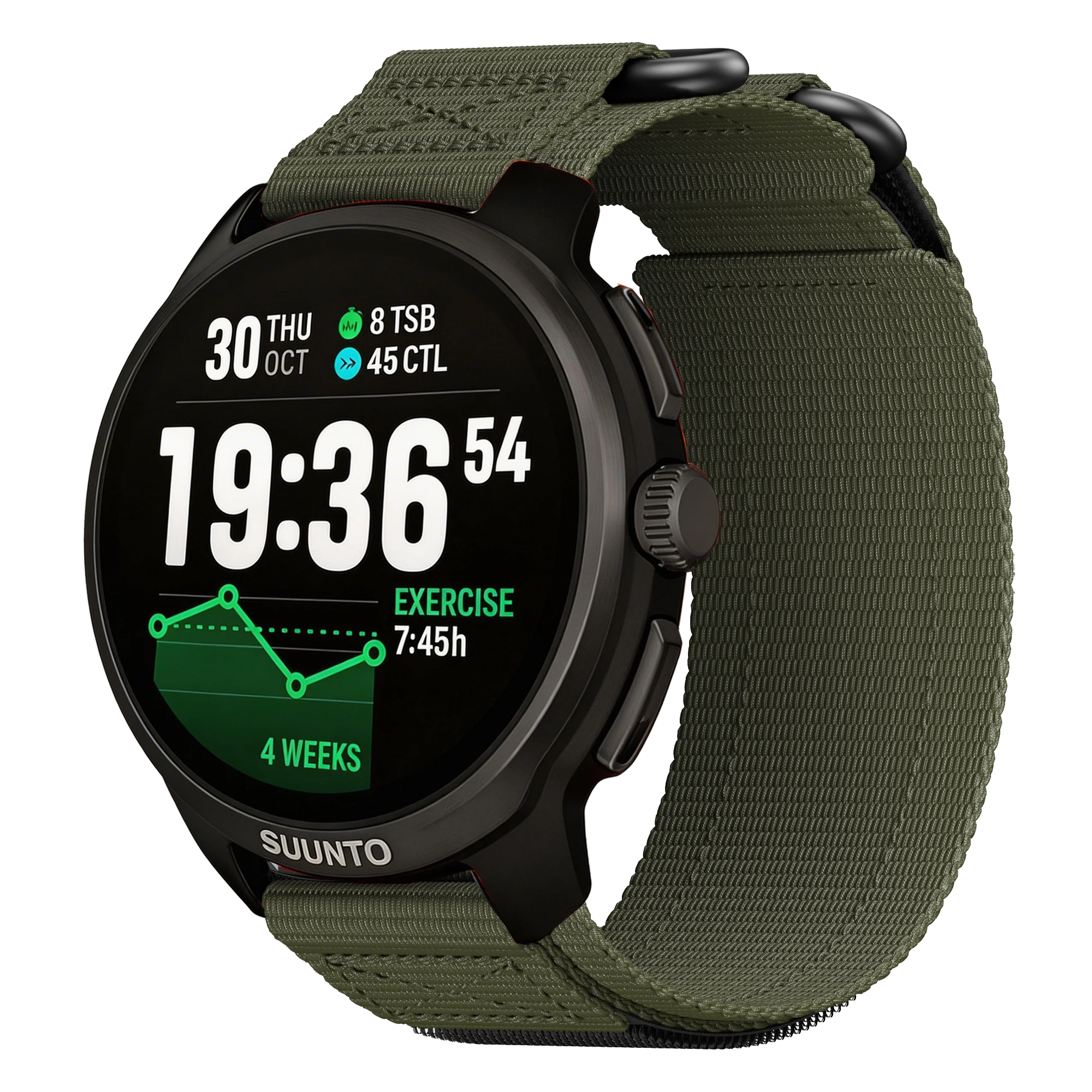22mm Hook and Loop Nylon Watch Band For Suunto Vertical 2/RACE S/Run/Ocean Sport Replacement Wrist Strap For Suunto 5 9 Peak Pro