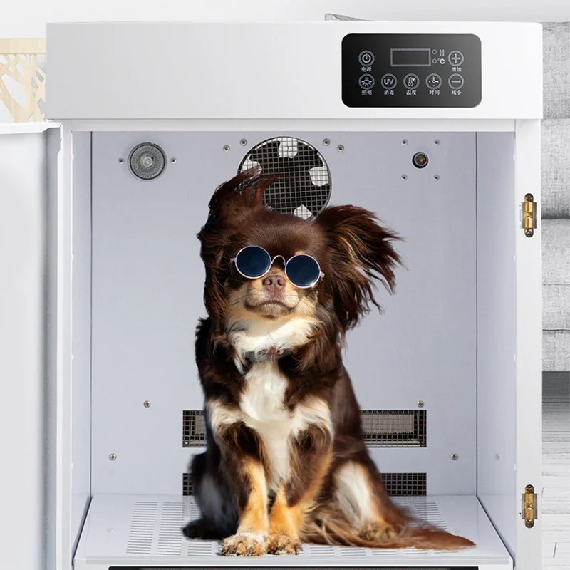 صندوق تجفيف للحيوانات الأليفة، مجفف للقطط والكلاب، مجفف شعر منزلي، حقيبة تجفيف للكلاب الكبيرة والصغيرة، للاستحمام والنفخ
