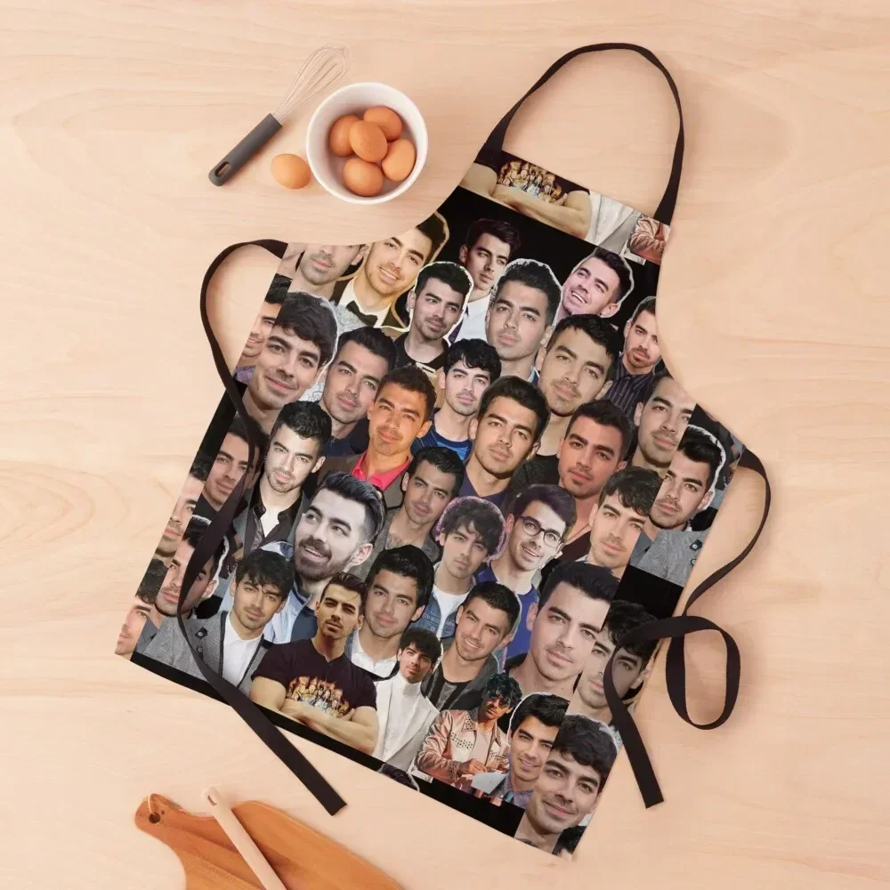 

Joe Jonas Collage Apron Kitchen Tools chefs innovative kitchen and home items Apron