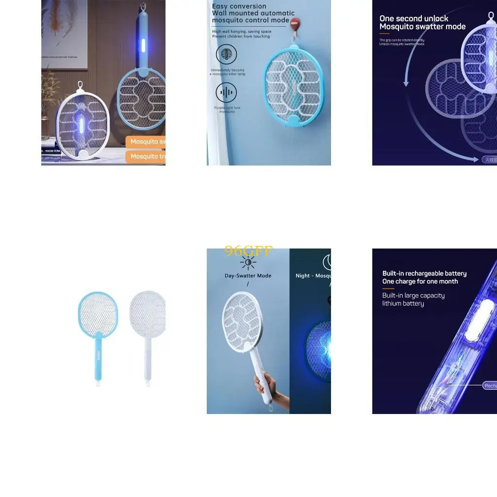 

96GF Zapper Mosquito Swatter Antimosquito Killer Lamp
