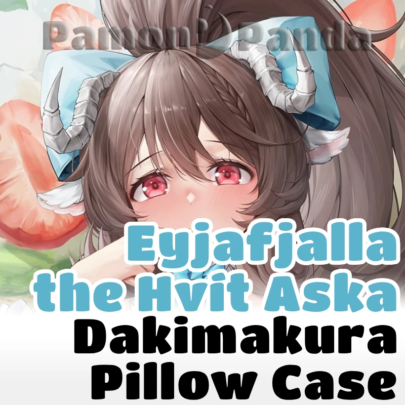 Eyjafjalla The Hvít Aska Dakimakura Hugging Pillow Case Full Body Cushion Cover Pillowcase Home Bedding Decor Otaku Gift SFYX