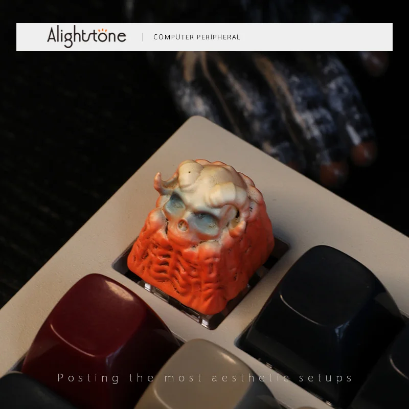 Creative three-dimensional keycap Creative personalized resin 3D embossed cross single peripheral customized original mechanical