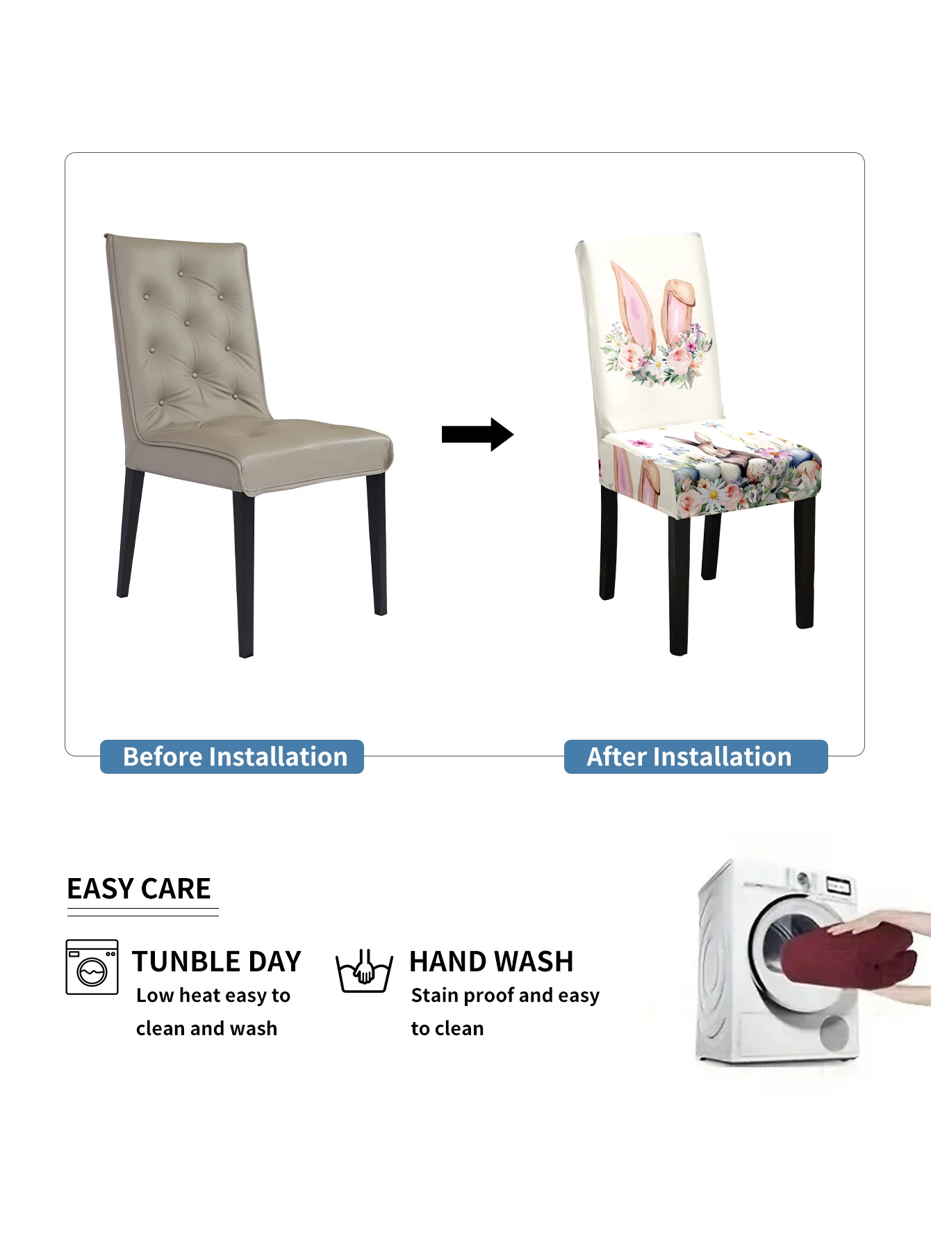 Thumbnail 3 - #82 Top Dining Chair Seat Covers Picks for Every Budget