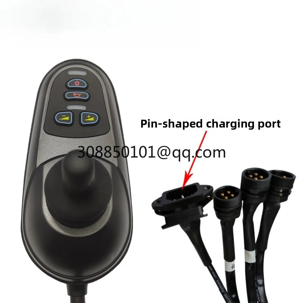 Complete Set of Electric Wheelchair Accessories Controller Operation Handle Universal Controller HBLD3 Series Joystick
