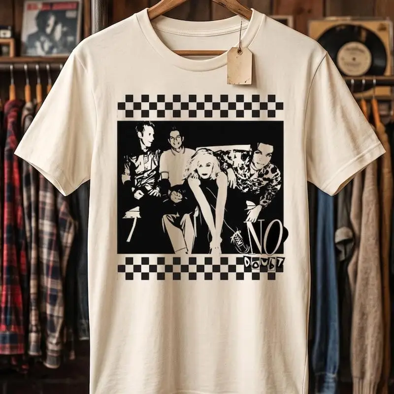 No Doubt Vintage 90s Rock Band Gwen Stefani T-Shirt