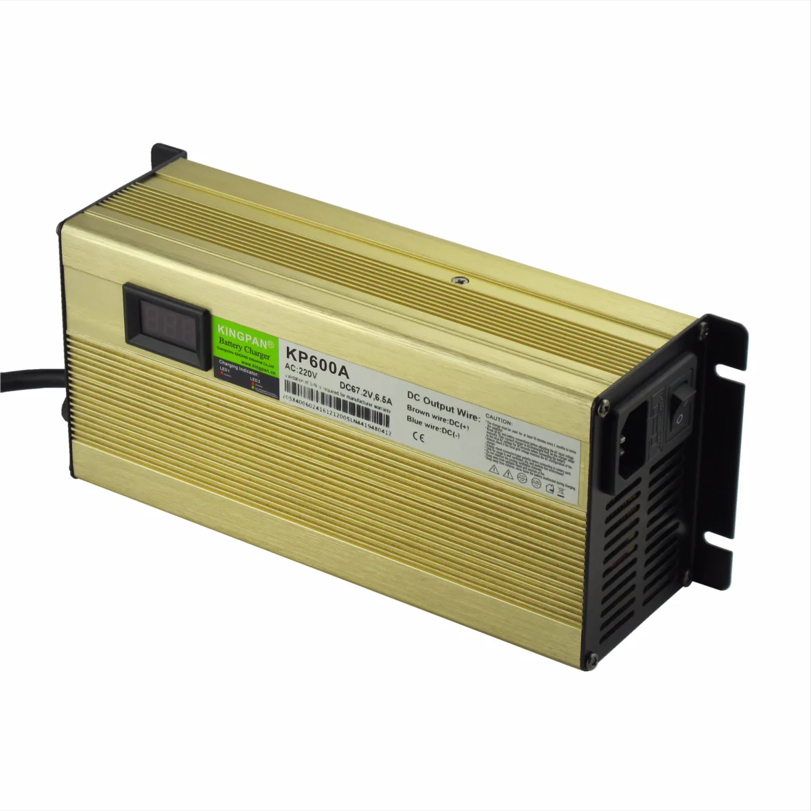 KP600A 12V/25A 24V/20A 36V/12A 48V/10A 60V/8A 72V/6A Electric Scooter Battery Charger for E-bike with KC/CE/UL/PSE Certification