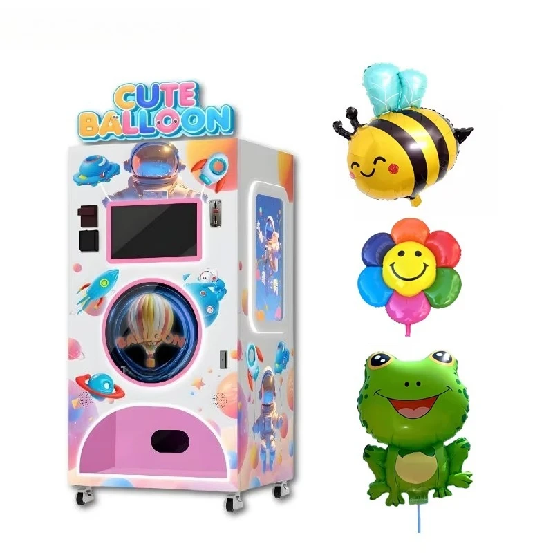 Latest Model Small Fully Automatic Balloon Vending Machine Commercial Type