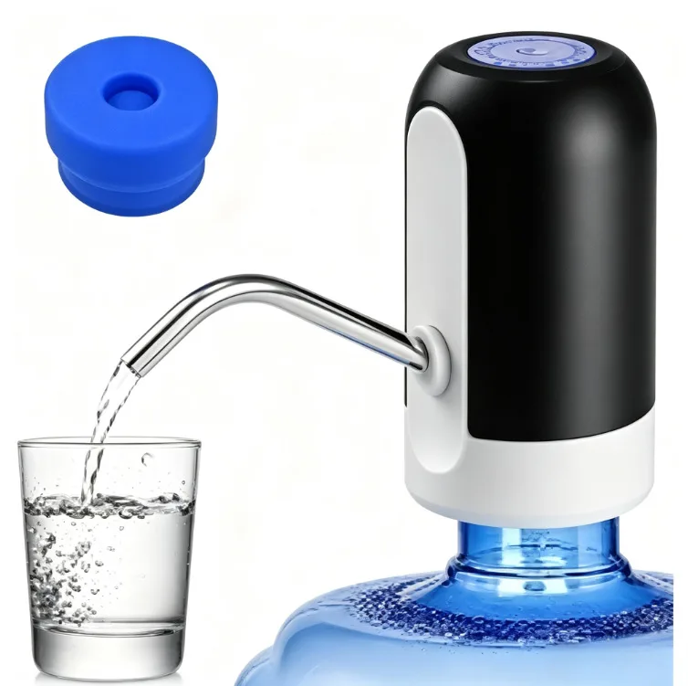 Upgrade Your Hydration: Portable 5-Gallon Water Bottle Pump with USB Charging – Now Just .60! Upgrade Your Hydration: Portable 5-Gallon Water Bottle Pump with USB Charging – Now Just .60!