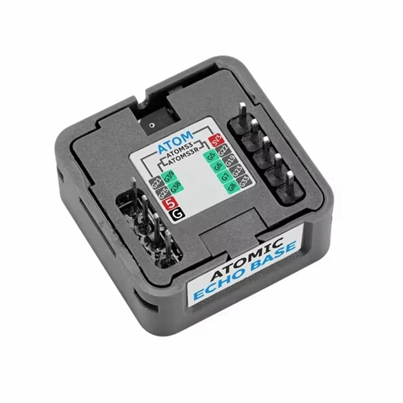 A48R-Base de eco atómico con micrófono y altavoz Base de reconocimiento de voz ES8311 micrófono MEMS de decodificación de Audio