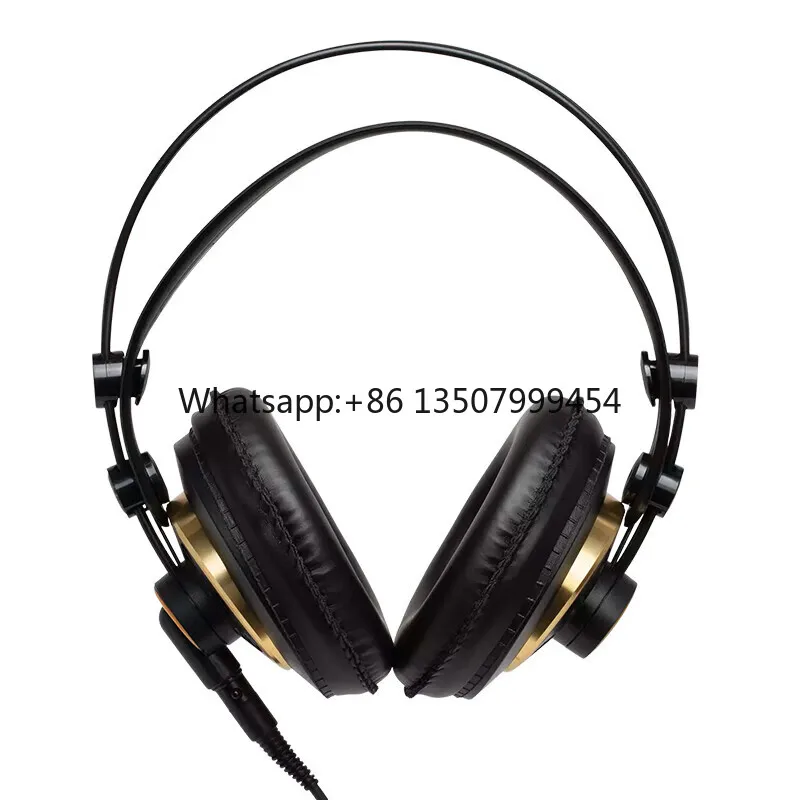 K240 Studio Professional Semi Open Over Ear Studio Headphones with Self Adjusting Headband and Detachable Cable