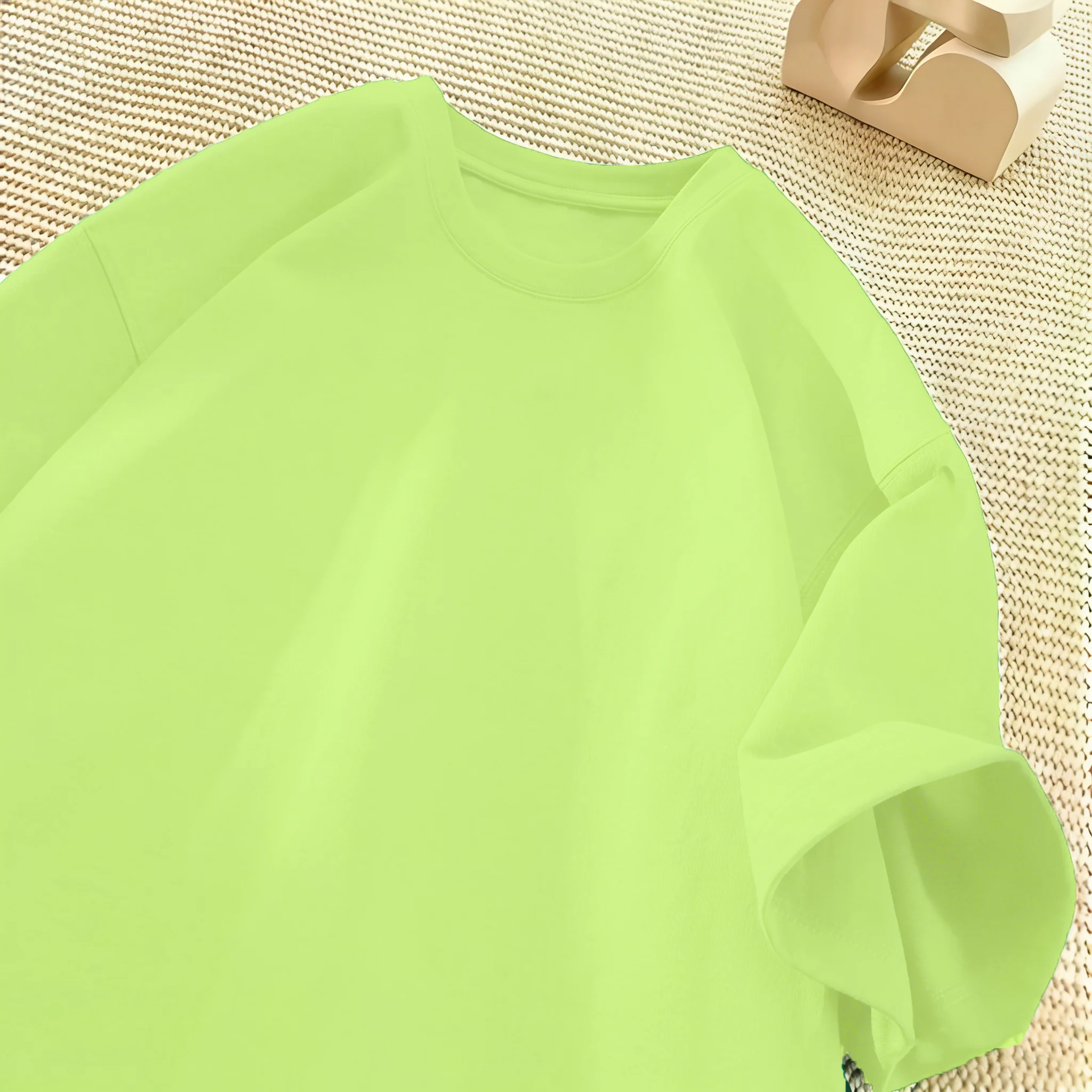 Solide modische Sommer-T-Shirts für Herren, mehrfarbig, S-3XL, Baumwolle, kurzärmelig, All-Match, Basic, Sport, Streetwear, weiche, atmungsaktive Kleidung – Detail 13