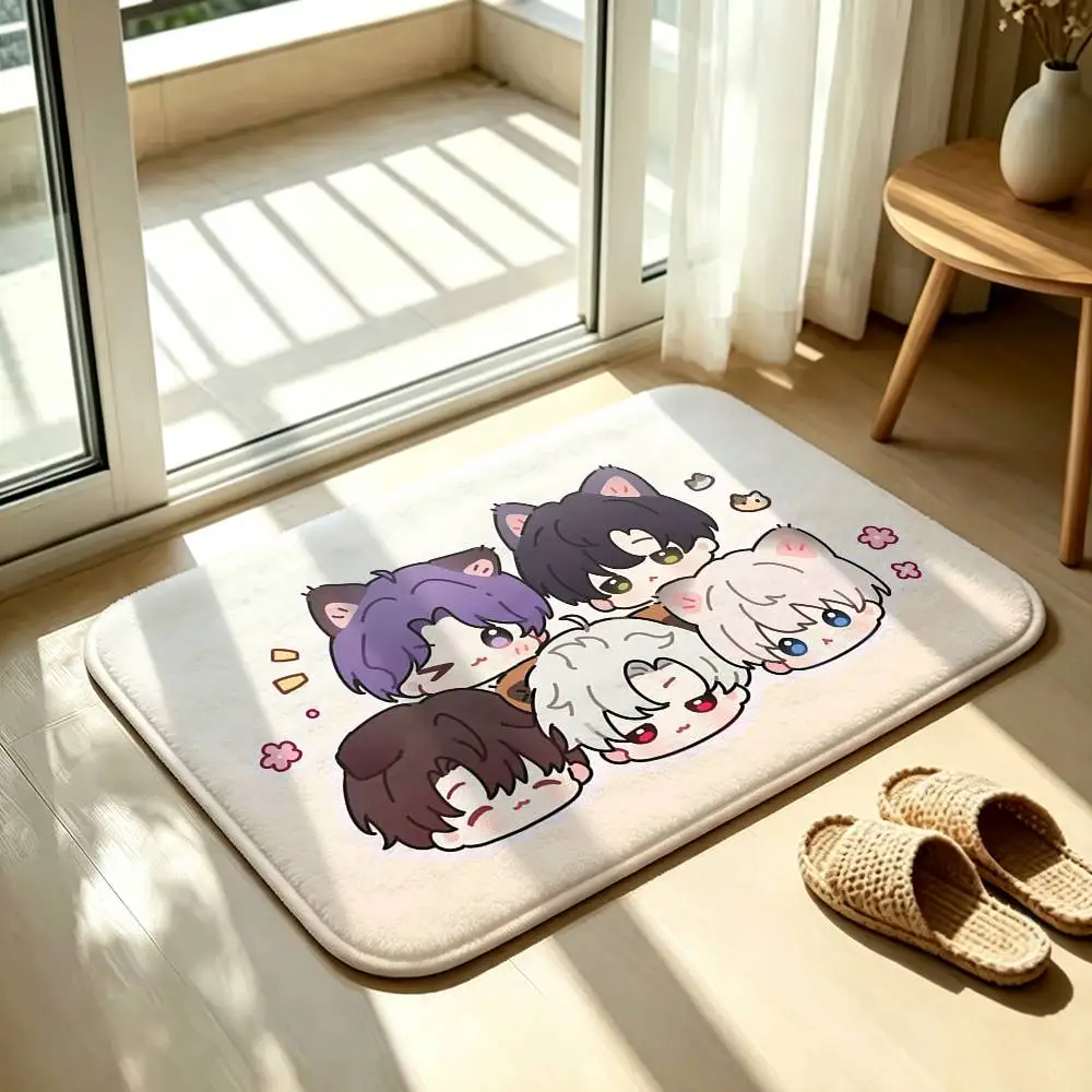 Game L-Love And D-Deepspace Bedroom Decor Carpet  for Living Room Thick Plush Study Floor Mat Home Fluffy Soft Rug