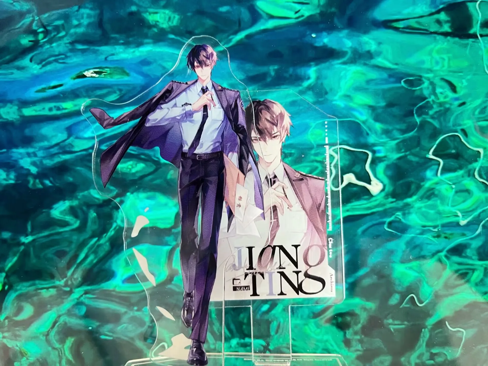 장팅옌 시에화이샹의 원작 작품인 '포윤'에서 유래한 자가 제작의 세 번째 배치의 테이블탑 피규어