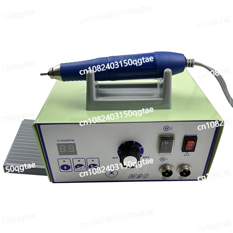 High Speed 90000 RPM Brushless Motor Dental Micromotor Polishing Machine with Handpiece Jewellery Engraving Micromotor