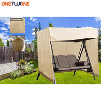 Patio Swing Cover 3 Triple Seater Hammock Glider Cover Durable Waterproof UV Resistant Garden Furniture Covers