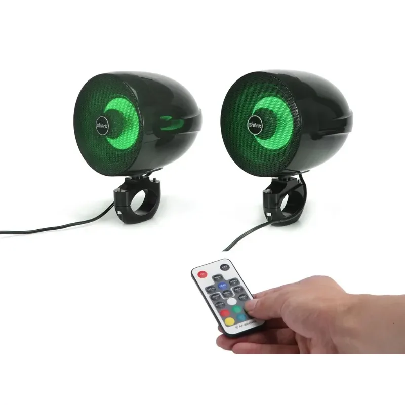Motorcycle Audio Boat Car MP3 Player Auto Sound System For SPA UTV ATV Waterproof Marine Stereo Bluetooth