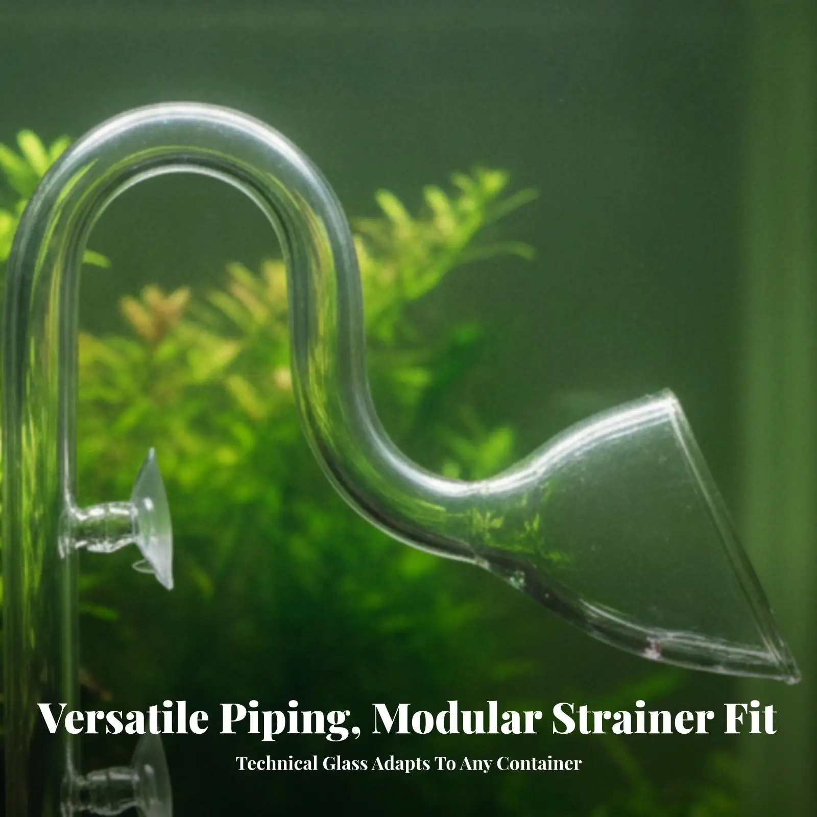 Aquarium Filter Inlet and Outlet Transparent Aquarium Lily Pipe Set Lily Pipes Slim for Aquascapers, Planted Tanks - view 4
