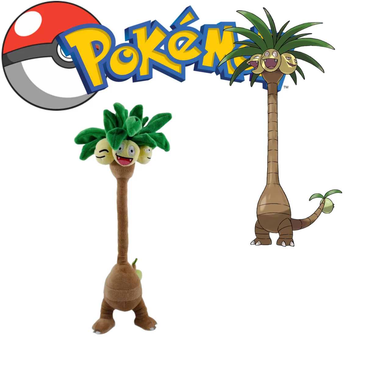 

Pokemon Plush Pikachu Alola Region Exeggutor Doll Bewear Growlithe Toy ExeggcuteAzumarill Have Bones Rayquaza Kyogre Wobbuffet