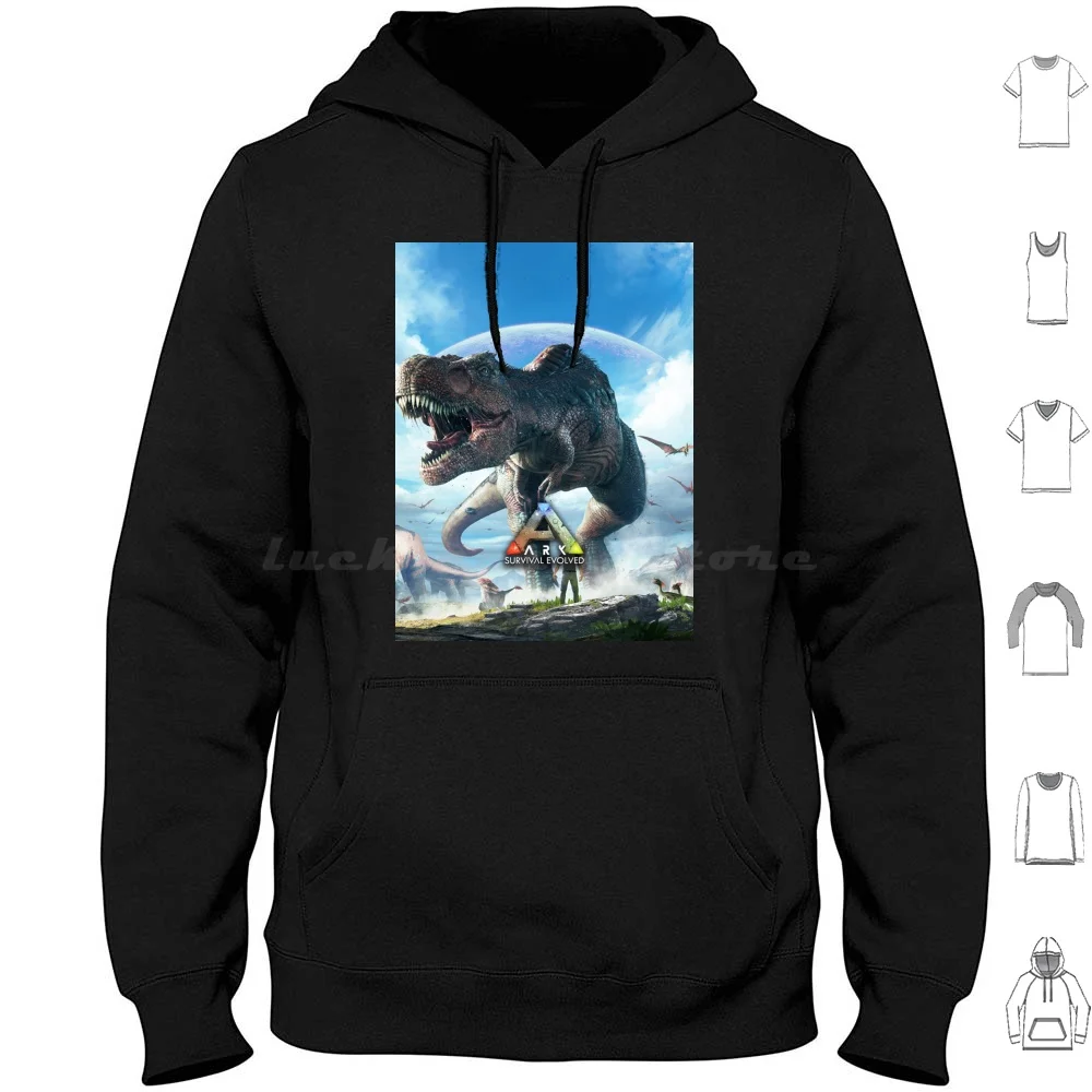 Ark : Survival Evolved Hoodie cotton Long Sleeve Ark Survival Evolved Ark Survival Evolved Ark Survival Evolved Ark Survival