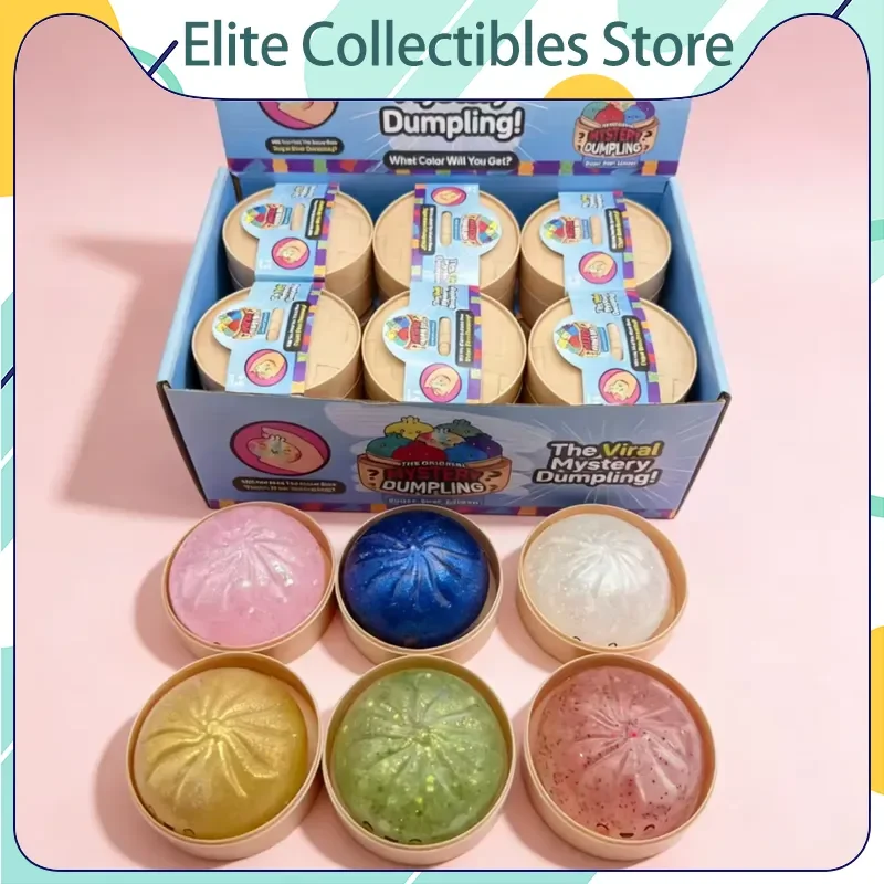 

Hot Squishy Dumpling TPR Stress Relief Fidget Toy Cute Expression Portable Vent Decompression Toy For Adult Anxiety Relief
