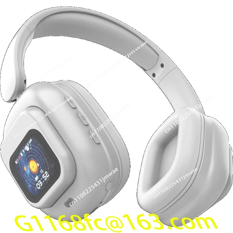 Hybrid ANC true wireless earbuds digital display deep bass high fidelity sound earphones touch screen smart phone new technology