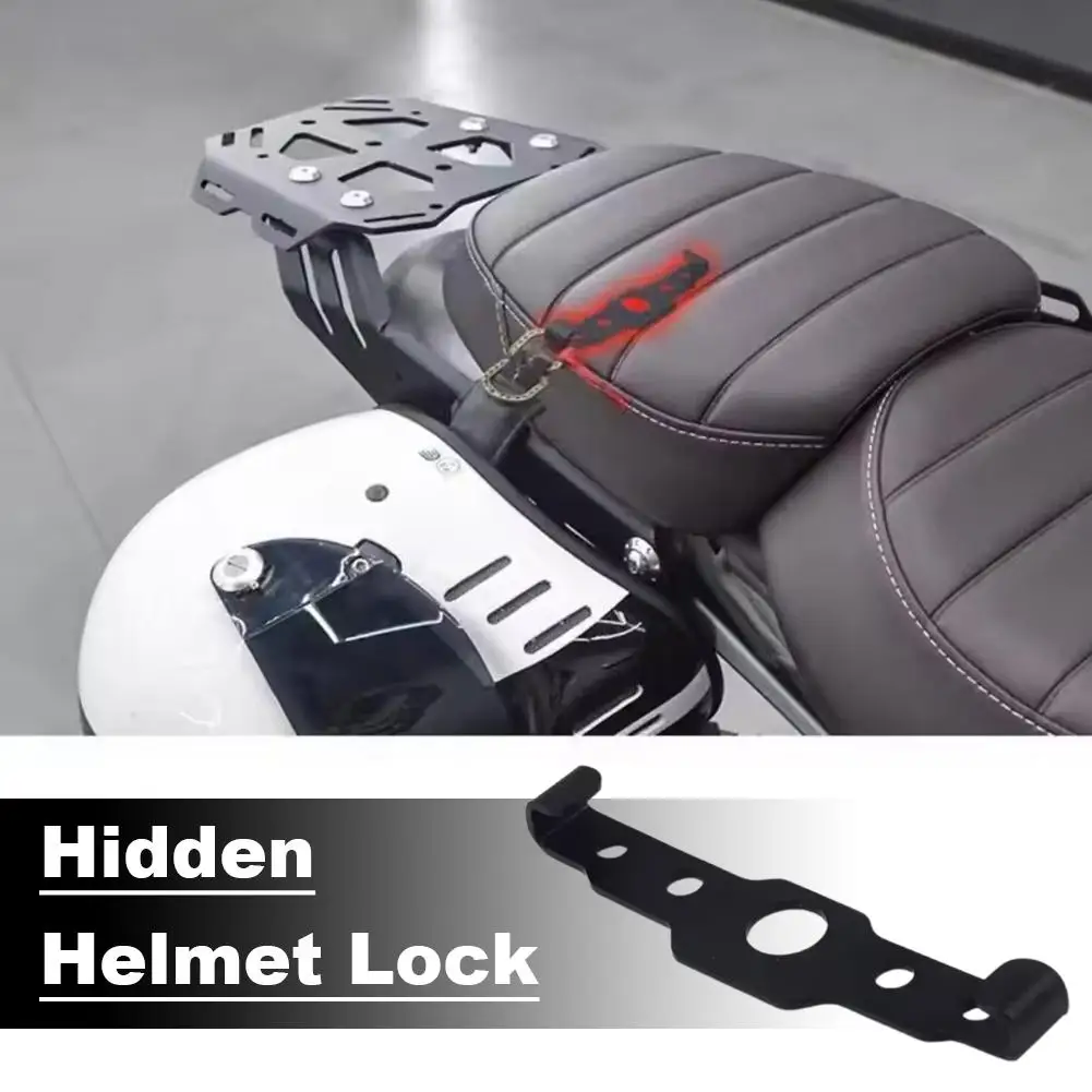 

For Speed400/Scrambler400X Customized Hidden Helmet Anti-theft Lock Fixer Accessories Design Anti-theft Concealed Hook N7Z7