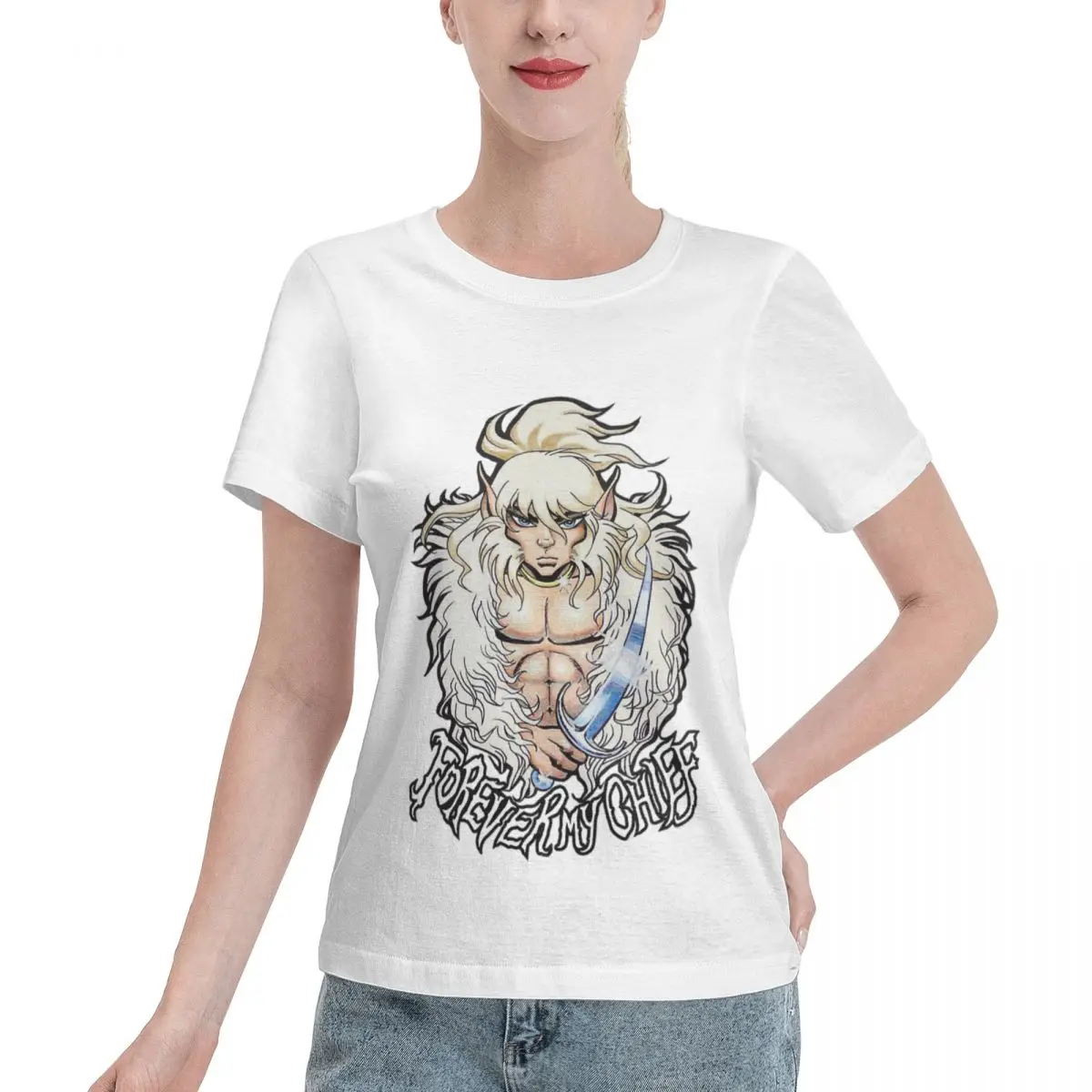 Everyday Essential ElfQuest Forever My Chief Women's T-shirt Gothic Versatile Women Tee