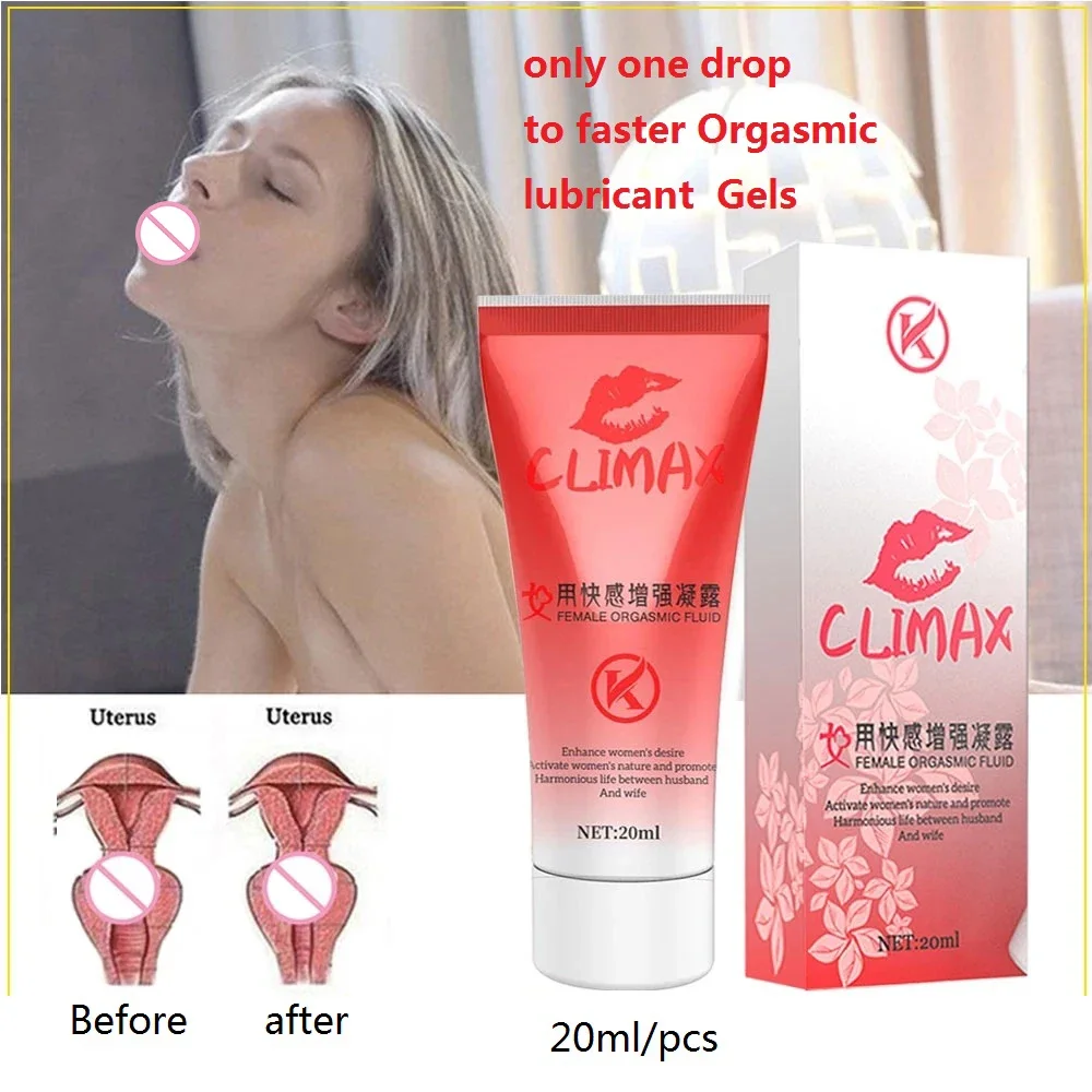 20ml Only One Drop Fast Orgasm Climaxes for Female Women Gels Vagina Tightening Exciter Lubricant Gel Aphrodisiac  Woman