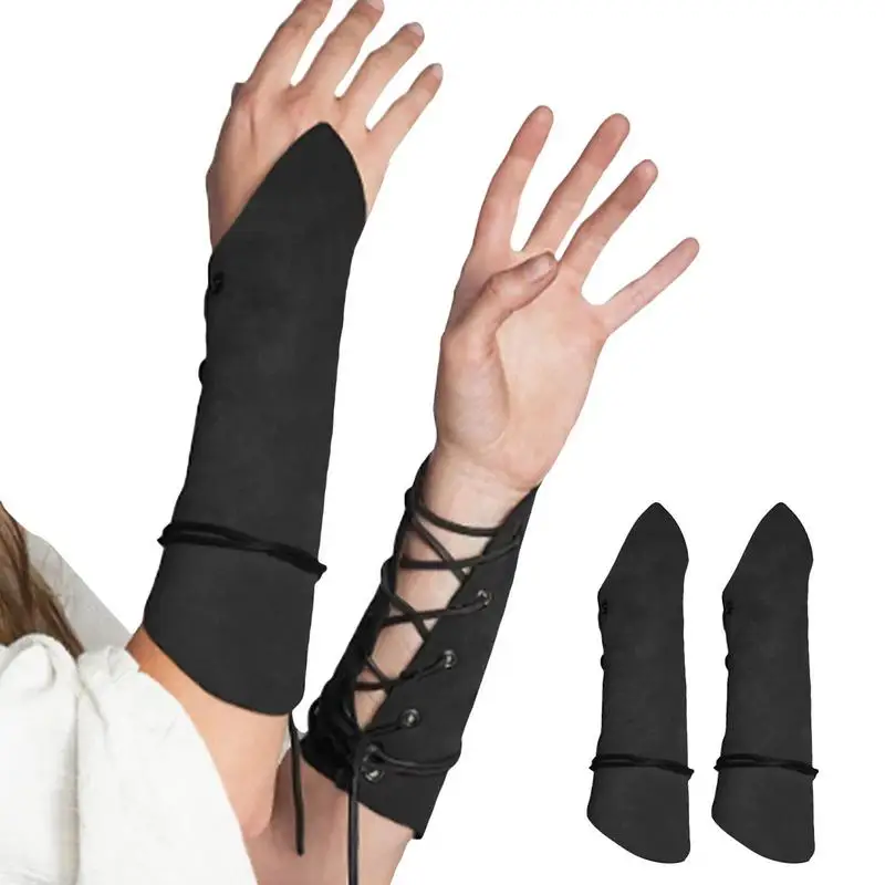 Medieval Arm Bracers Armband Guards For Adults Medieval Costume Accessory For Halloween Party Cosplay Party Comic Fair Fantasy